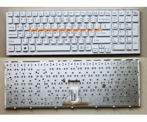 Sony Keyboard คีย์บอร์ด  VAIO VPC- EB  VPCEB Series   ภาษาไทย อังกฤษ